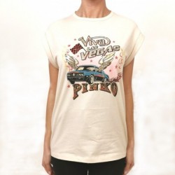 PINKO - T-Shirt in Cotone...