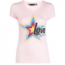 LOVE MOSCHINO - T-Shirt con...