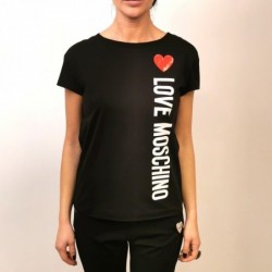 LOVE MOSCHINO - T-Shirt con...