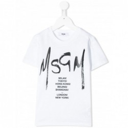 MSGM Baby- T-Shirt con...