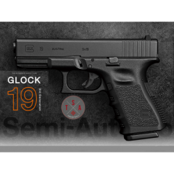 Glock 19 Generazione 3 BK