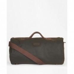 Barbour wax holdall / green